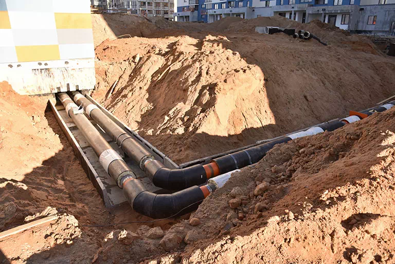 budowa sieci kanalizacyjnej
